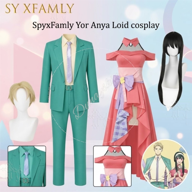 Anime Cosplay Yor - Fantasia de Cosplay Spyx Family Quarta