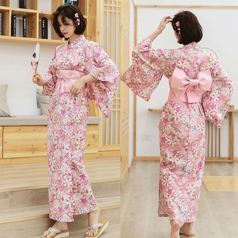 Demon Slayer Haori - Kimono Tradicional de Algodão para Mulheres