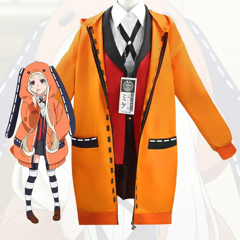 Anime Cosplay Kakegurui - Anime japonês Kakegurui forças jogador Rune