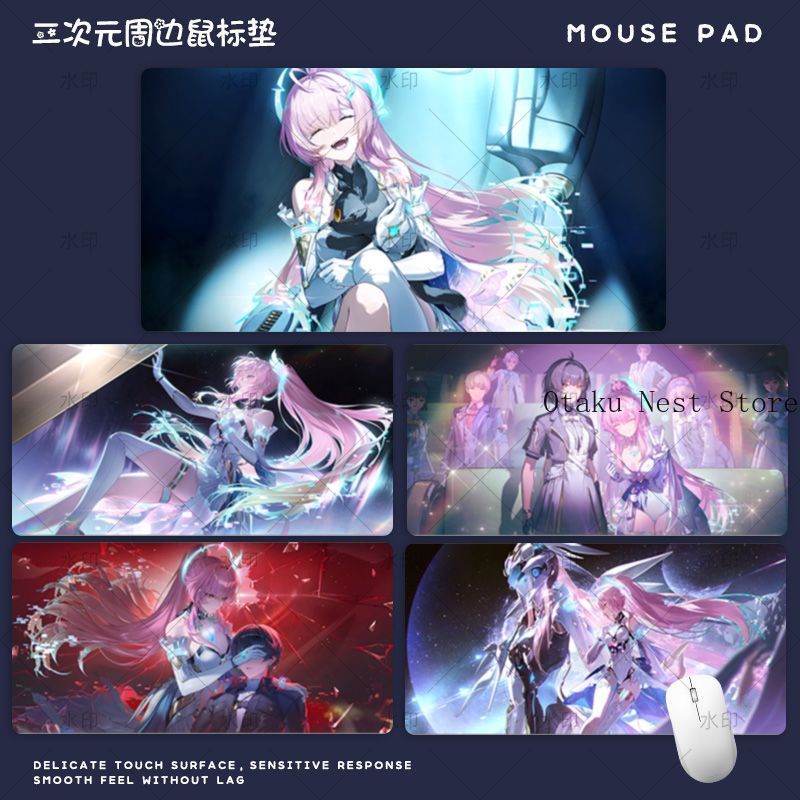 Anime Cosplay In Japan - Wuthering Waves Aemeath Mouse Pad de