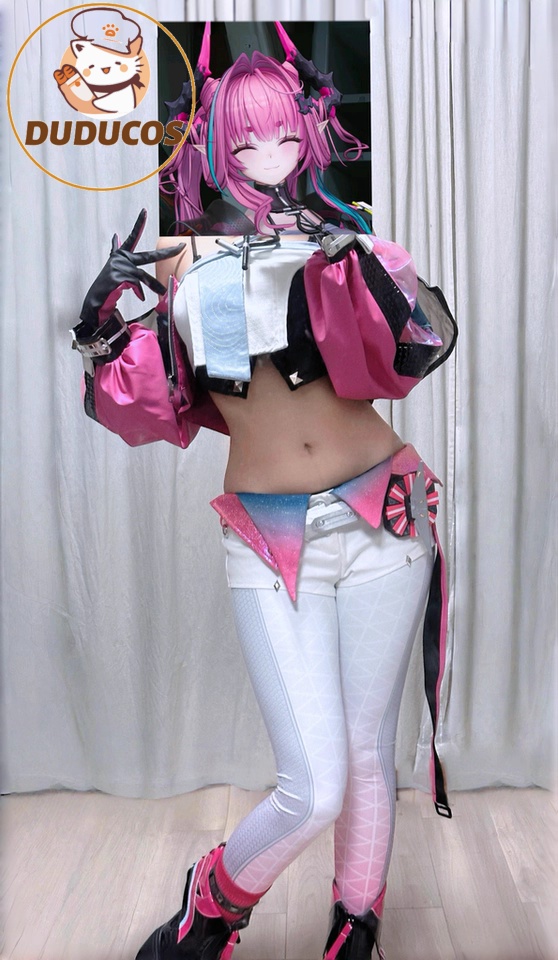 Anime Cosplay Plus Size - Novo Traje de Cosplay Yvonne para