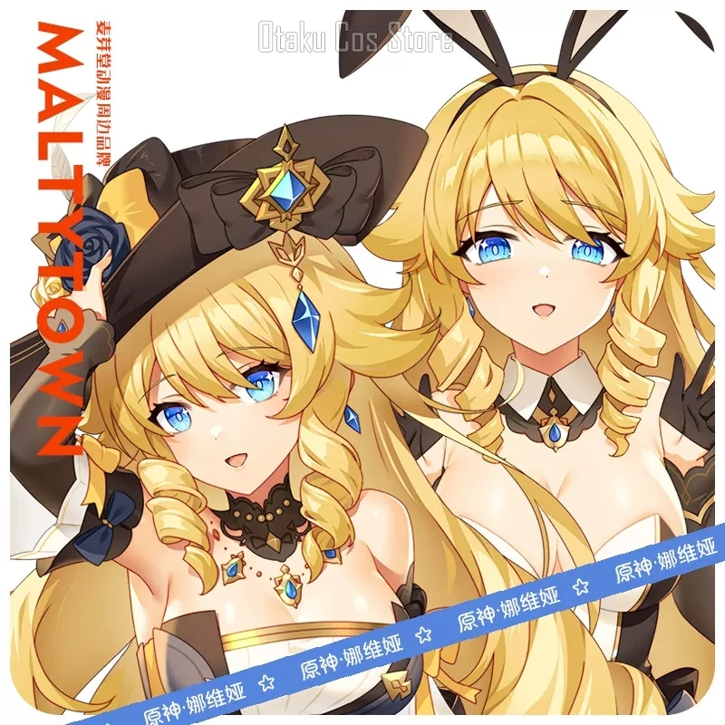 Anime Cosplay Japanese - Genshin impacto navia anime cosplay dakimakura
