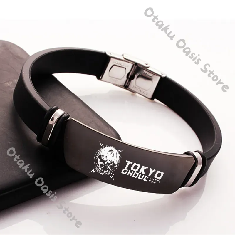 Tokyo Ghoul Mask - Pulseira de Aço Titânio Tokyo Ghoul