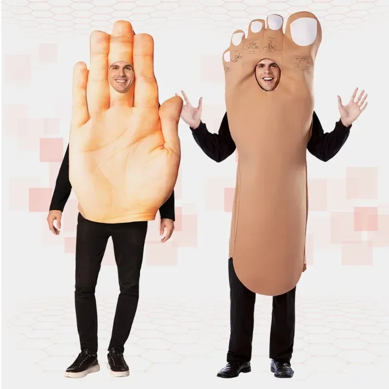 Anime Cosplay Outfit Ideas - Traje de halloween cosplay mão pé
