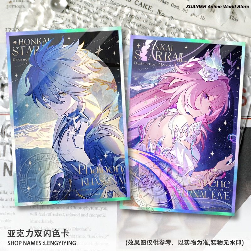 Anime Cosplay Outfit - Anime cyrene anaxa acrílico papel colorido