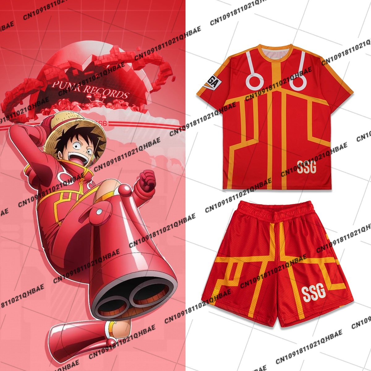 Anime Cosplay Of - Novo Conjunto de Moda para Entusiastas