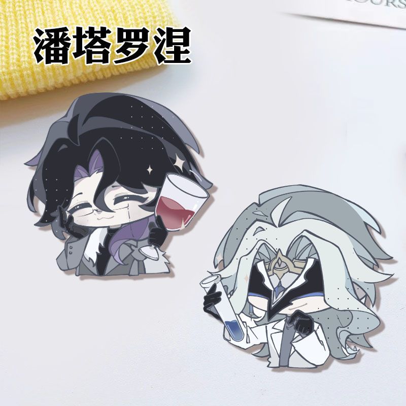 Anime Cosplay Female Characters - Broche de Acrílico Genshin Impact Dottore
