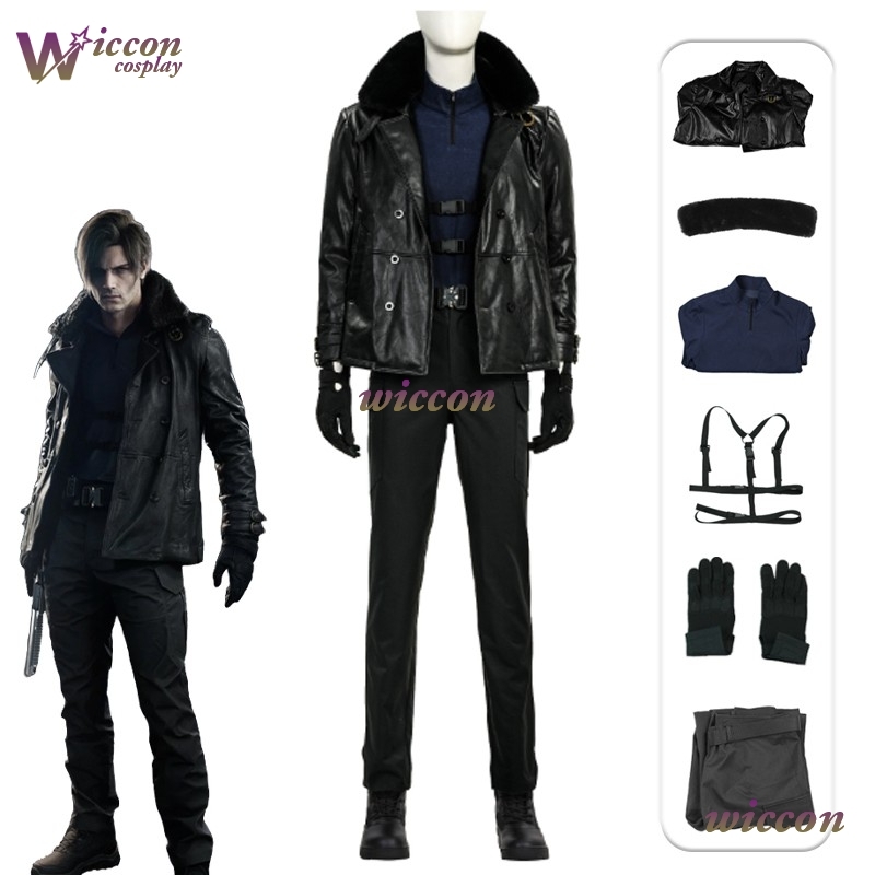 Anime Cosplay Outfit - Cosplay Requiem Resident Evil Leon·S·Kennedy, Fantasia