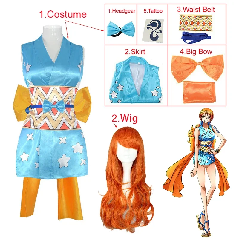 Anime Cosplay Name - Fantasia de Cosplay Anime Nami para