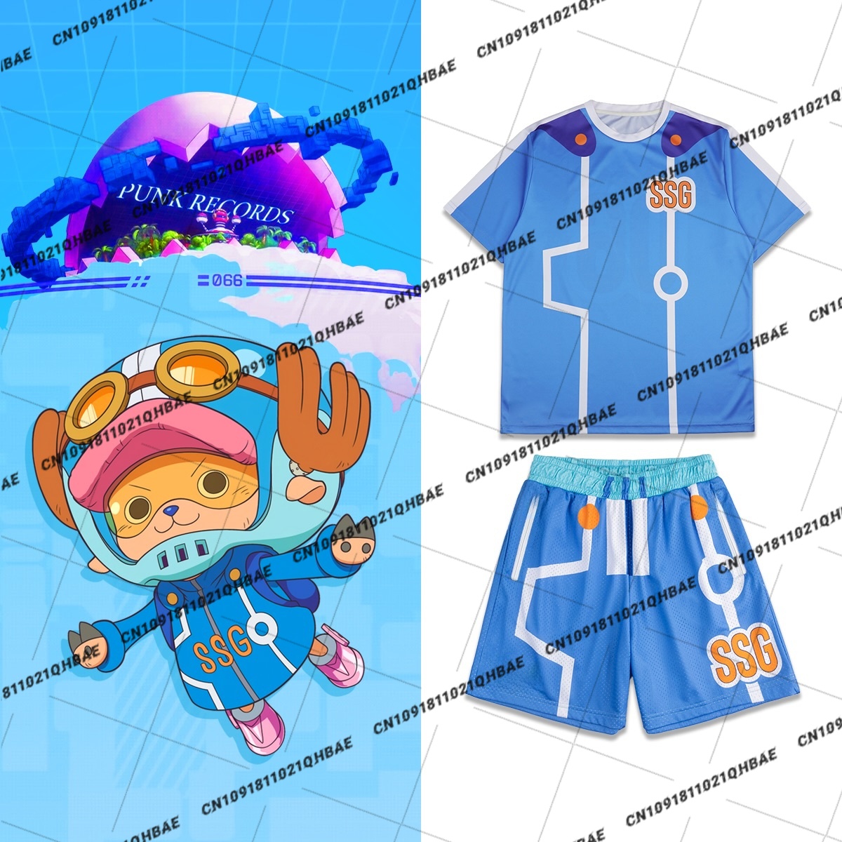 Anime Cosplay Of - Novo Conjunto Esportivo Masculino Oversized de