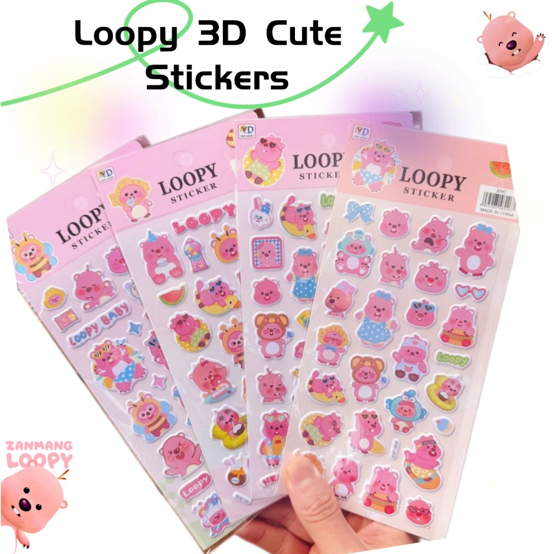 Anime Cosplay Roleplay - Novos Adesivos 3D de Espuma do