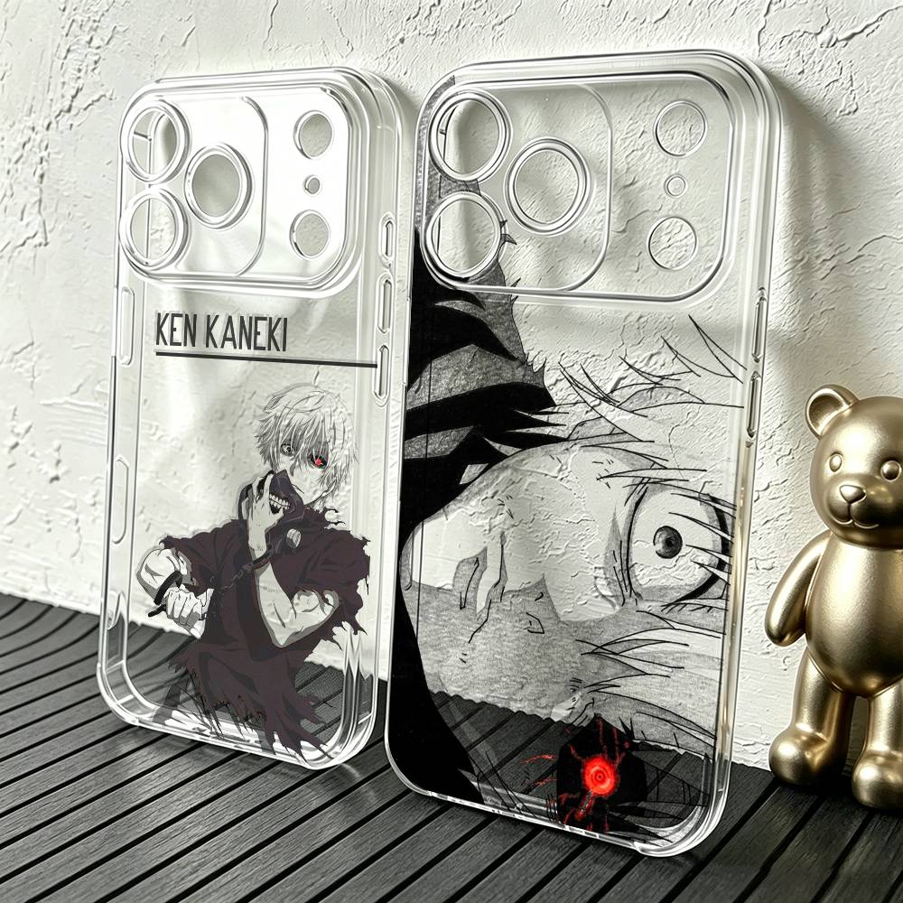 Tokyo Ghoul Mask - Capa Transparente Tokyo Ghoul Ken Kaneki