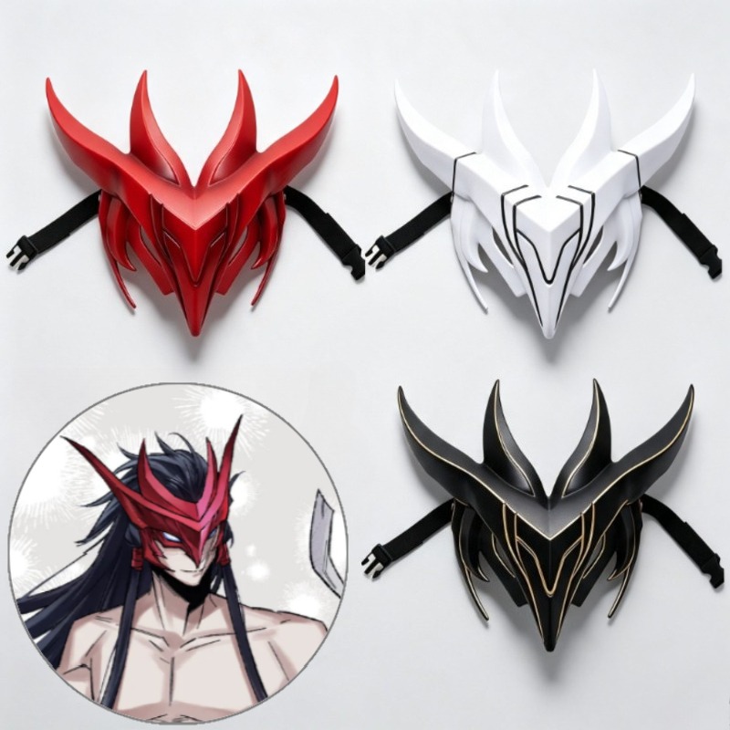 Anime Cosplay Tiktok - Máscara de Plástico Yone League of