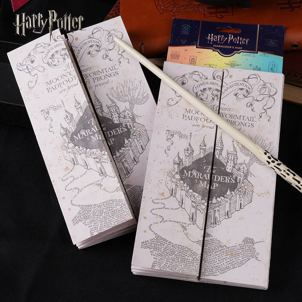 Anime Cosplay Roleplay - 1PC Mapa da Escola de Magia