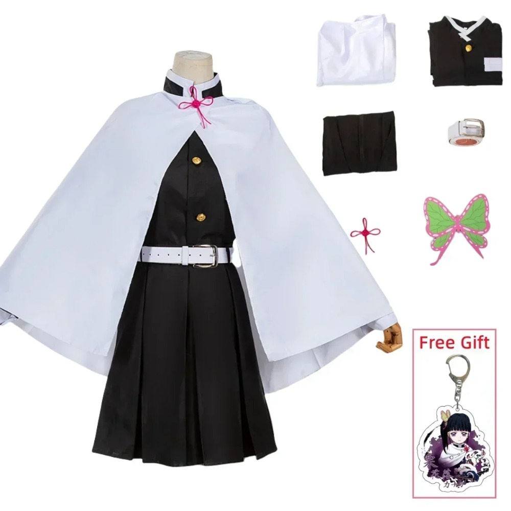 Tsuyuri Kanao Cosplay para Mul - Demon Slayer Haori avaliação e preço