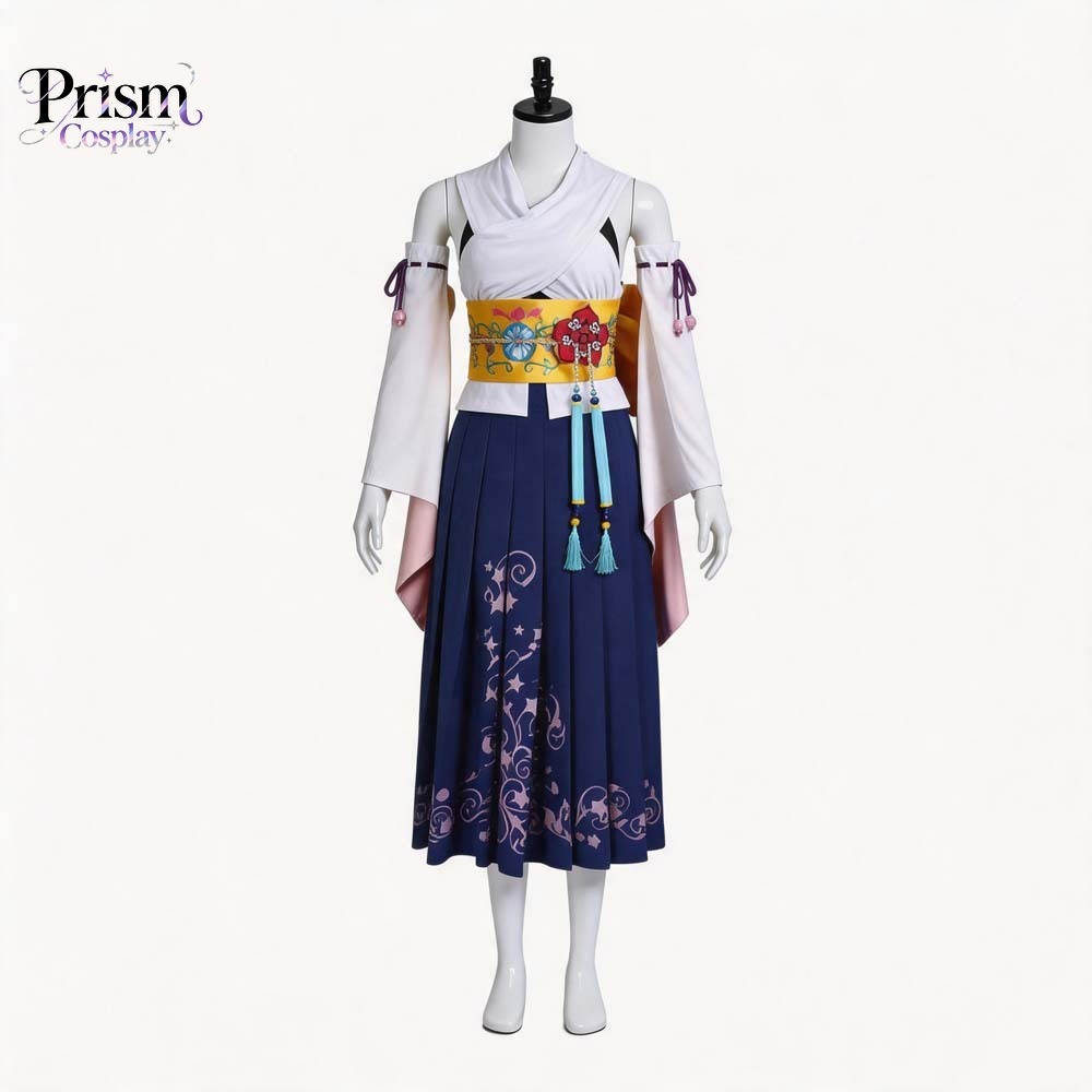 Fantasia de Cosplay Yuna de Fi - Anime Cosplay Japanese avaliação e preço