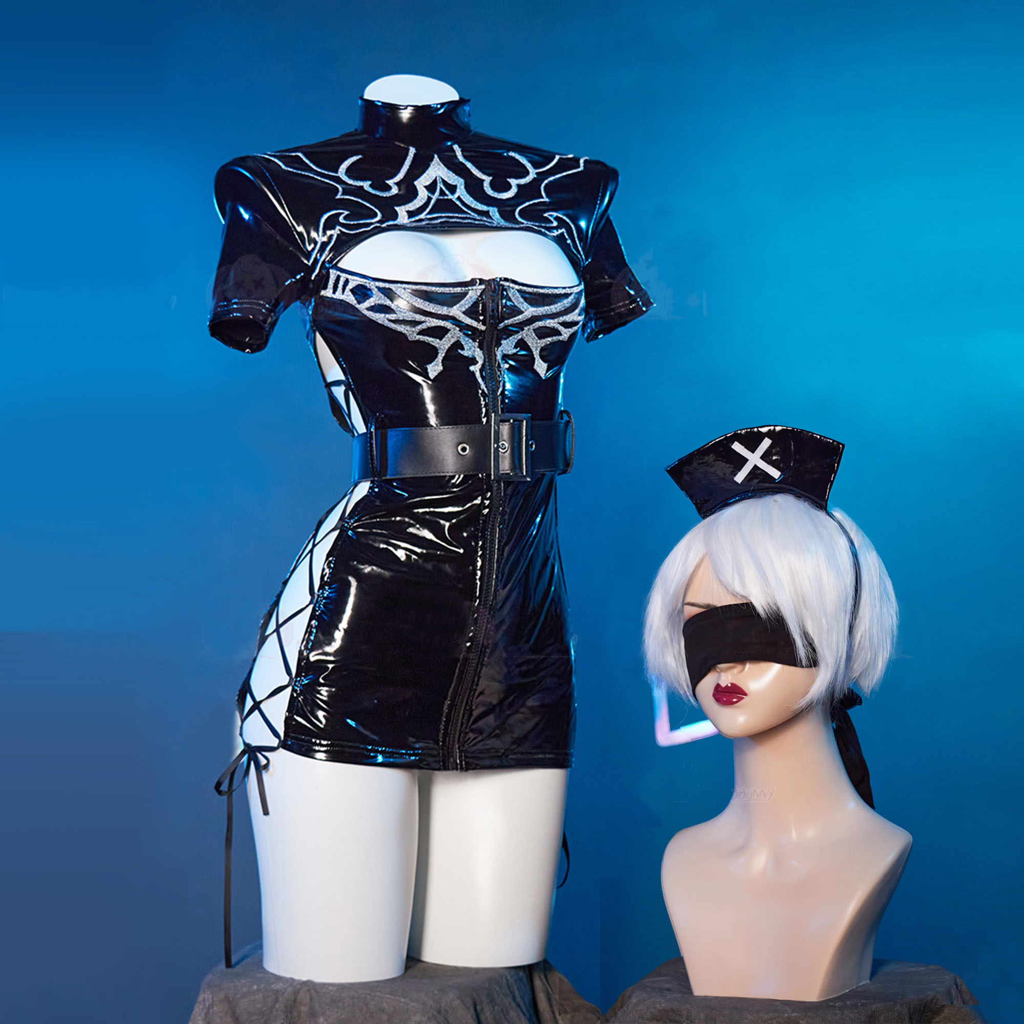 Nier: automata 2b cosplay traj - Anime Cosplay Nurse avaliação e preço