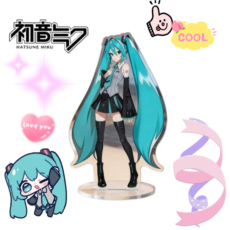 Hatsune Miku - Suporte de Acrí - Anime Cosplay Roleplay avaliação e preço
