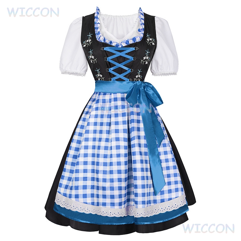 2025 novo oktoberfest dirndl v - Anime Cosplay Plus Size avaliação e preço