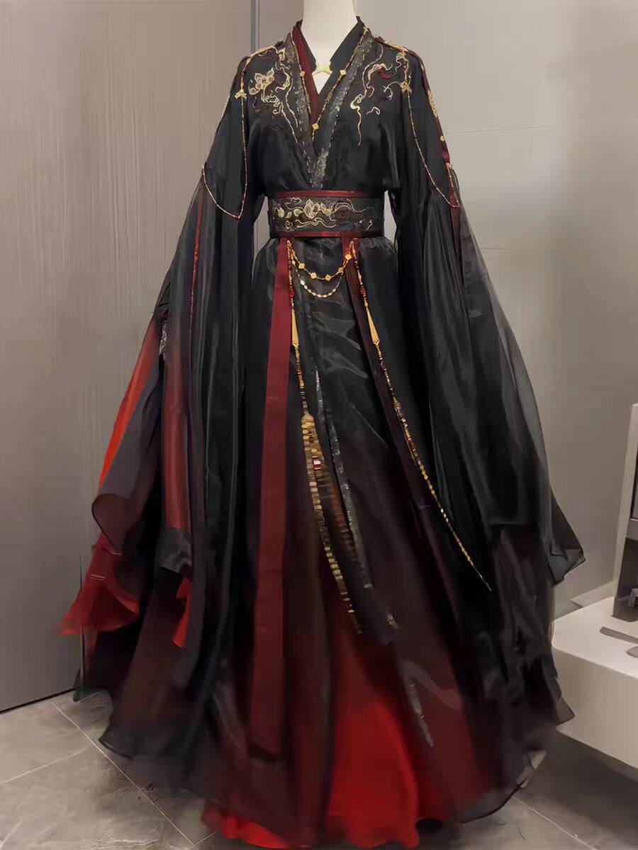 Conjunto de 4 Peças de Robe Xi - Anime Cosplay Outfit avaliação e preço