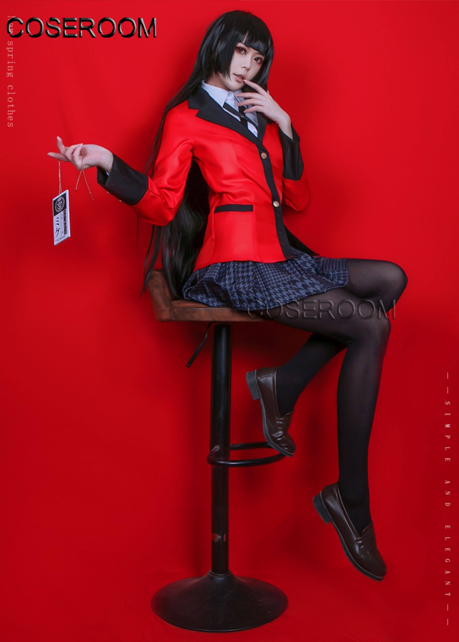 Fantasia de Cosplay Anime Kake - Anime Cosplay Kakegurui avaliação e preço