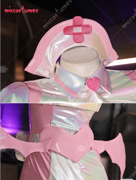 Miccostumes feminino buroo cos - Anime Cosplay Nurse avaliação e preço