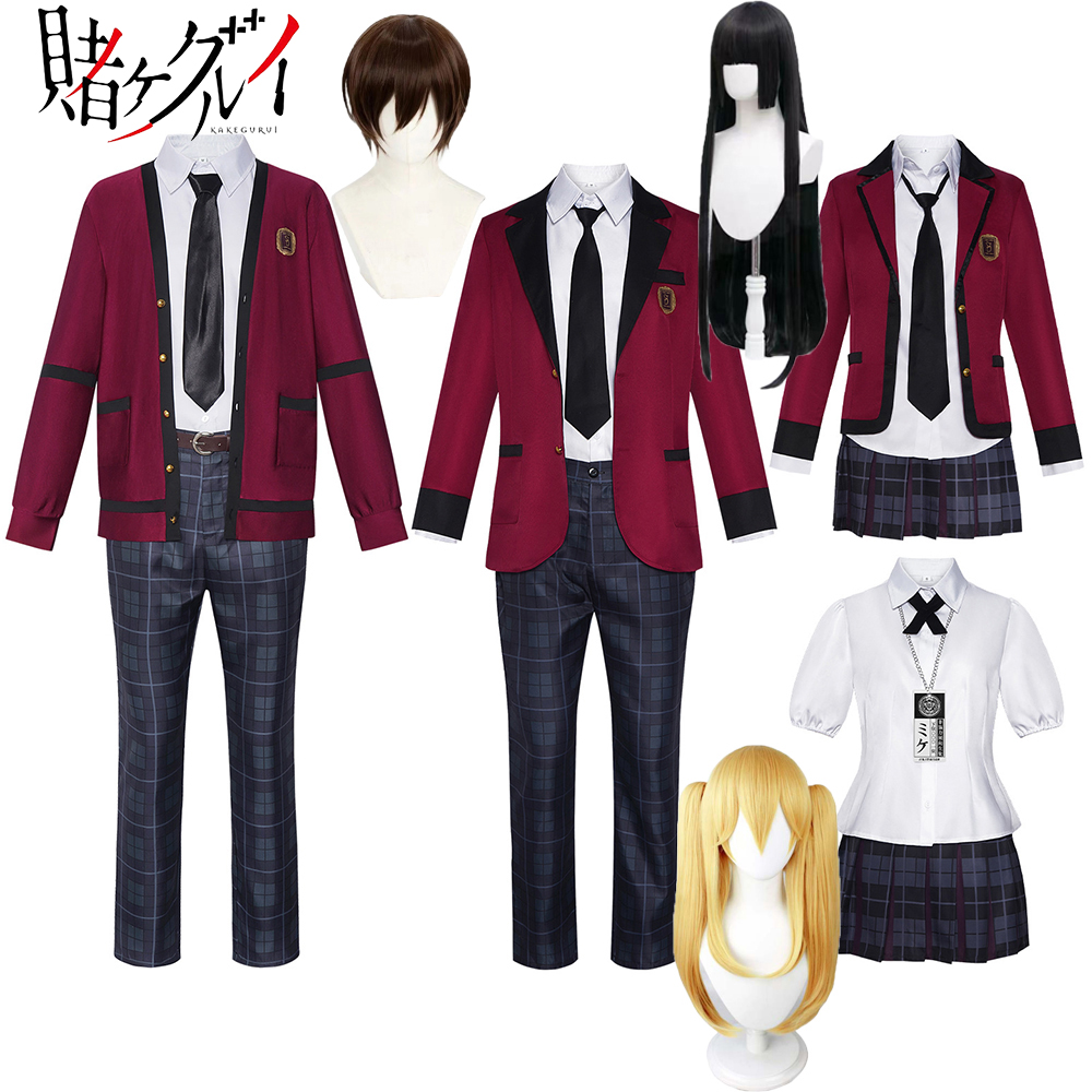 Jabami yumeko cosplay anime ka - Anime Cosplay Kakegurui avaliação e preço