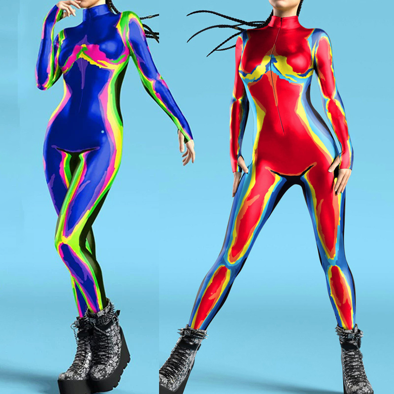 Mulheres 3d impressão zentai b - Anime Cosplay Images avaliação e preço