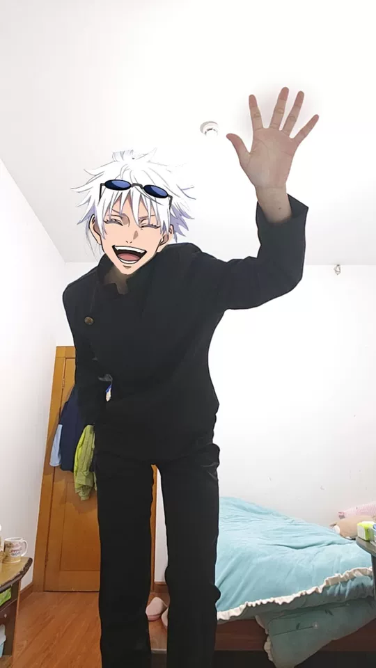 Jujutsu Kaisen 	 Satoru Gojo G - Cosplay Anime Expo avaliação e preço