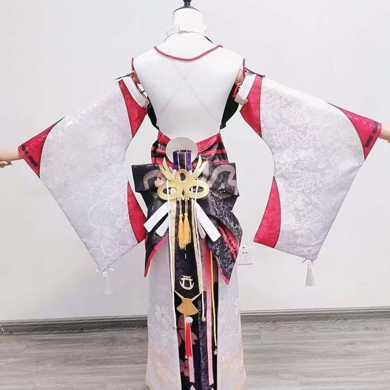 Yae miko conjunto completo guu - Anime Cosplay Yor avaliação e preço
