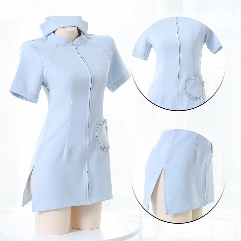 Fantasia de Enfermeira Anime,  - Anime Cosplay Nurse avaliação e preço
