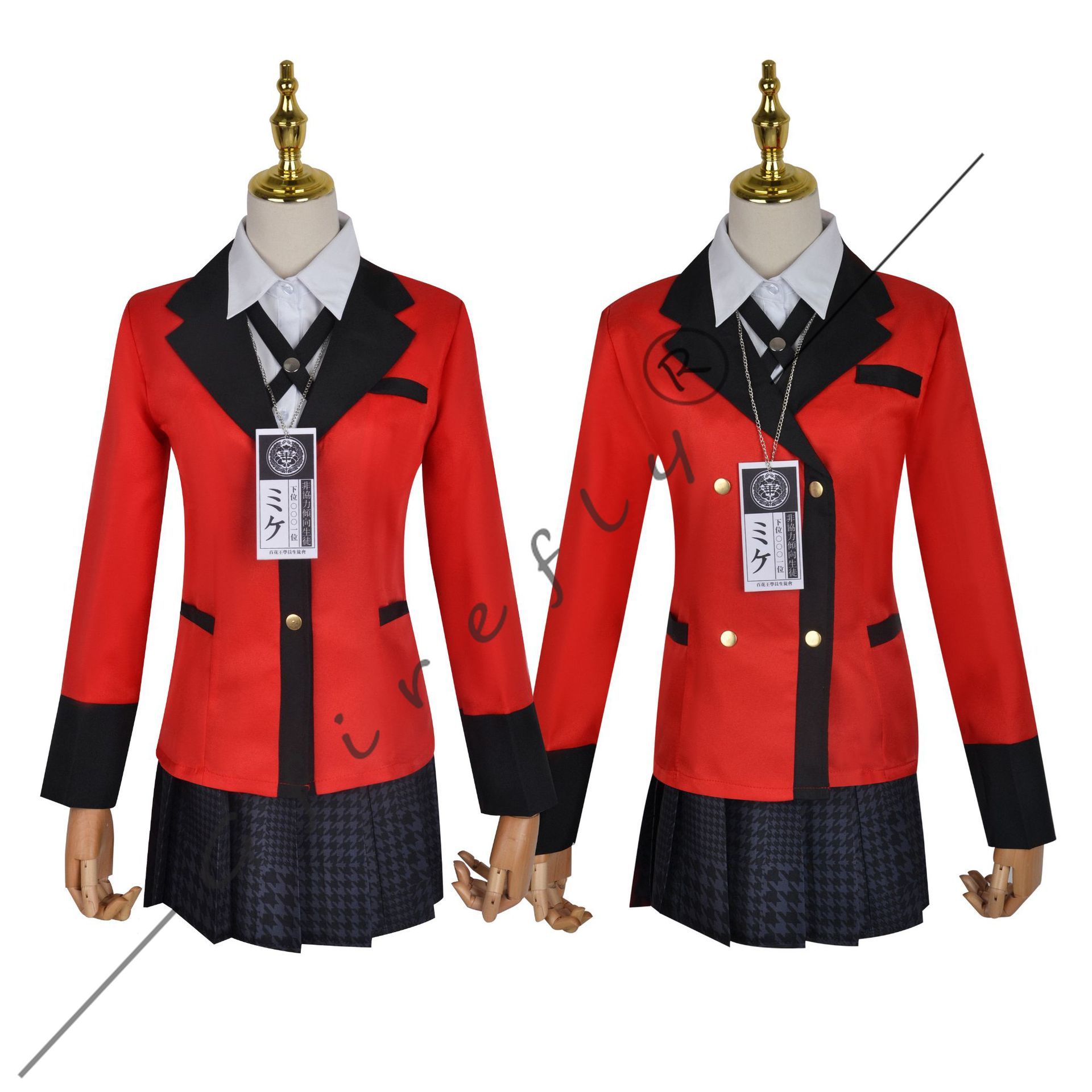 Fantasia de Cosplay Kakegurui  - Anime Cosplay Kakegurui avaliação e preço