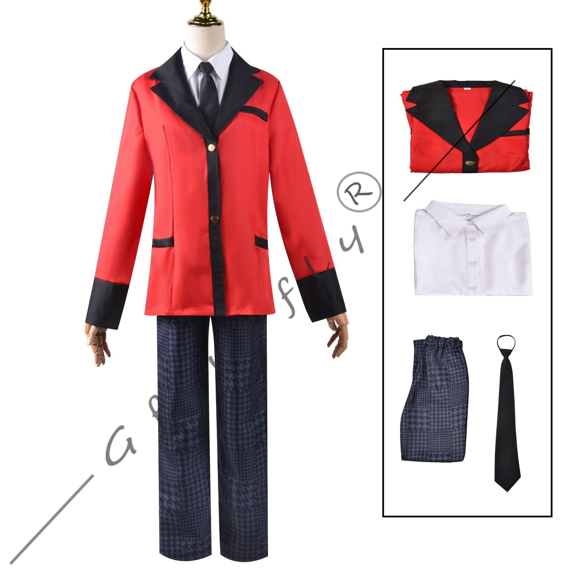 Fantasia de Cosplay Kakegurui  - Anime Cosplay Kakegurui avaliação e preço