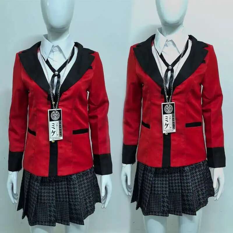 Anime kakegurui jabami yumeko  - Anime Cosplay Kakegurui avaliação e preço