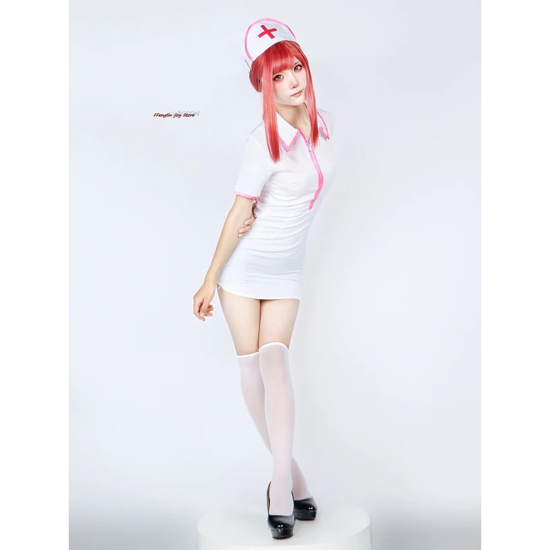 Nene 2025 Makima Anime Motosse - Anime Cosplay Nurse avaliação e preço