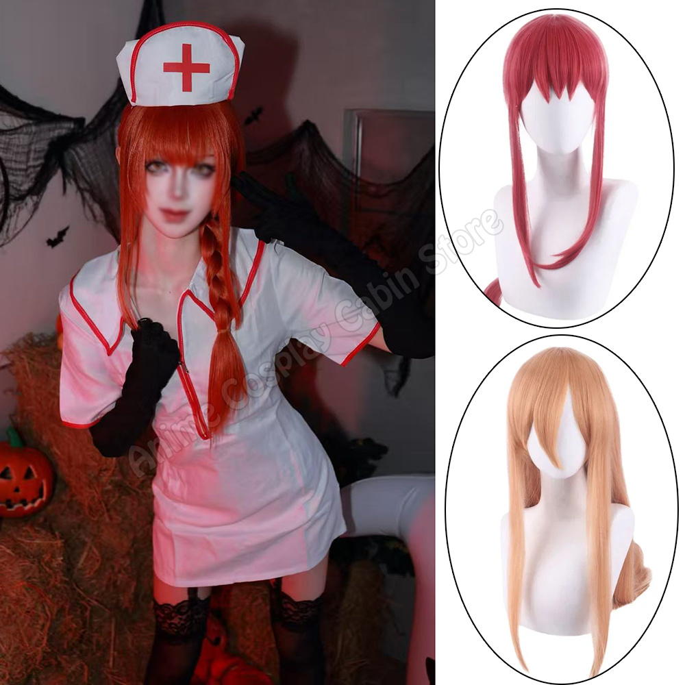 Fantasias de Halloween Makima  - Anime Cosplay Nurse avaliação e preço