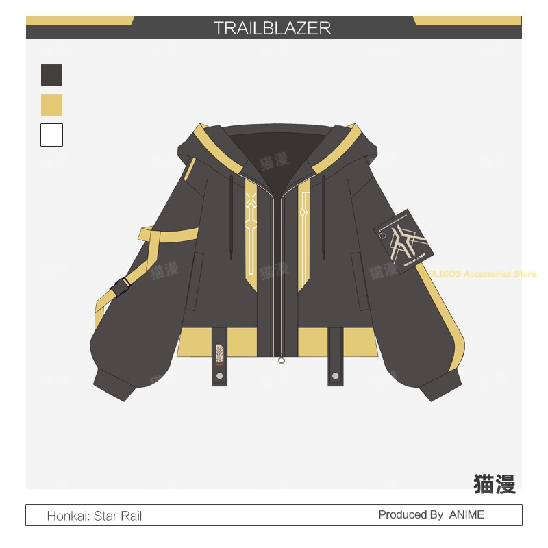 Jogo honkai: star rail trailbl - Anime Cosplay Outfit avaliação e preço
