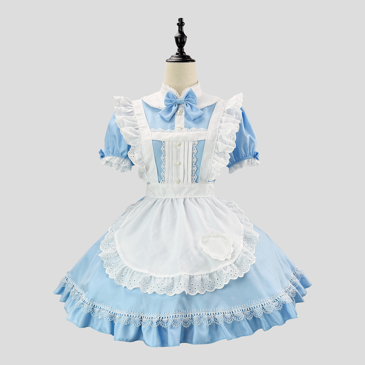 Fantasia de Maid Lolita Femini - Anime Cosplay Plus Size avaliação e preço
