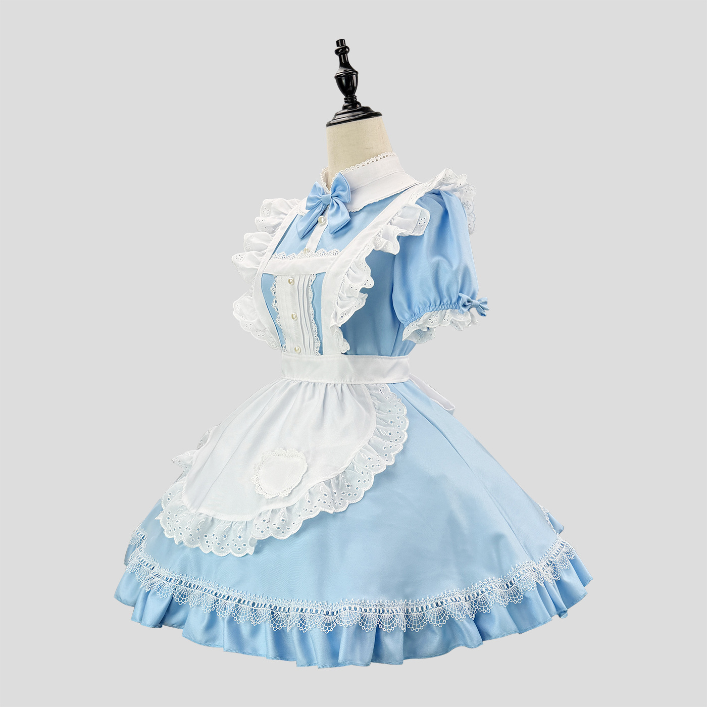 Fantasia de Maid Lolita Femini - Anime Cosplay Plus Size avaliação e preço