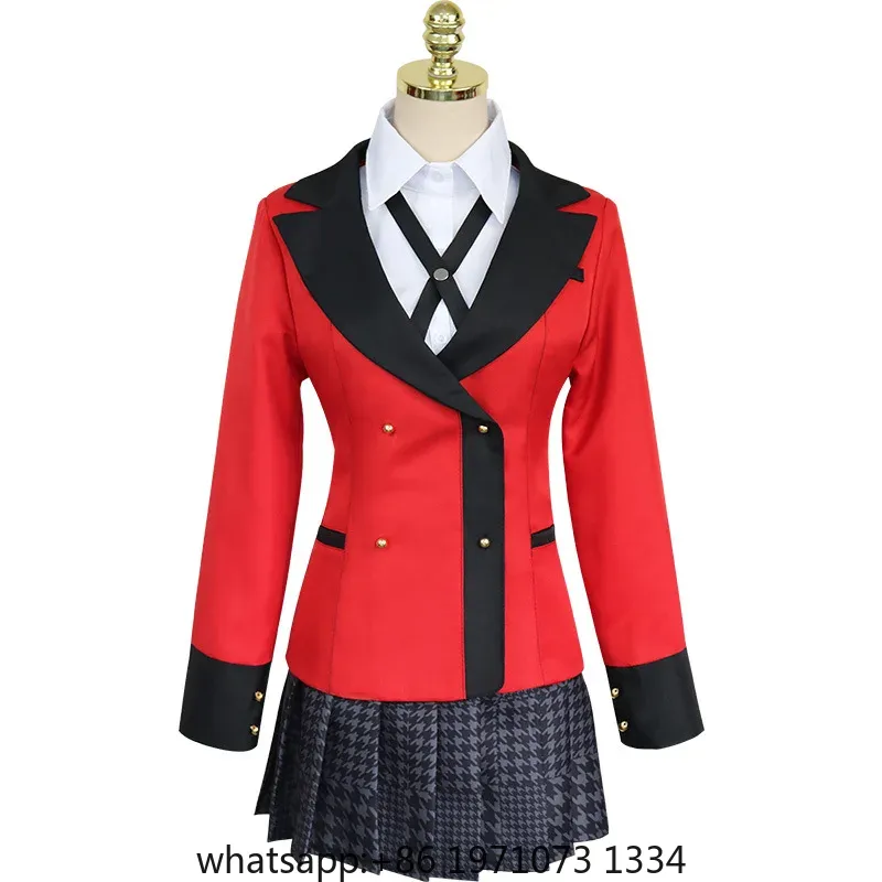 Fantasia de Cosplay Kirari do  - Anime Cosplay Kakegurui avaliação e preço