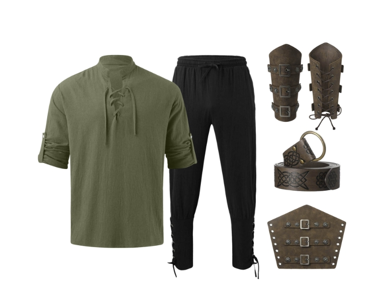 Conjunto de 4 peças de fantasi - Anime Cosplay Of avaliação e preço