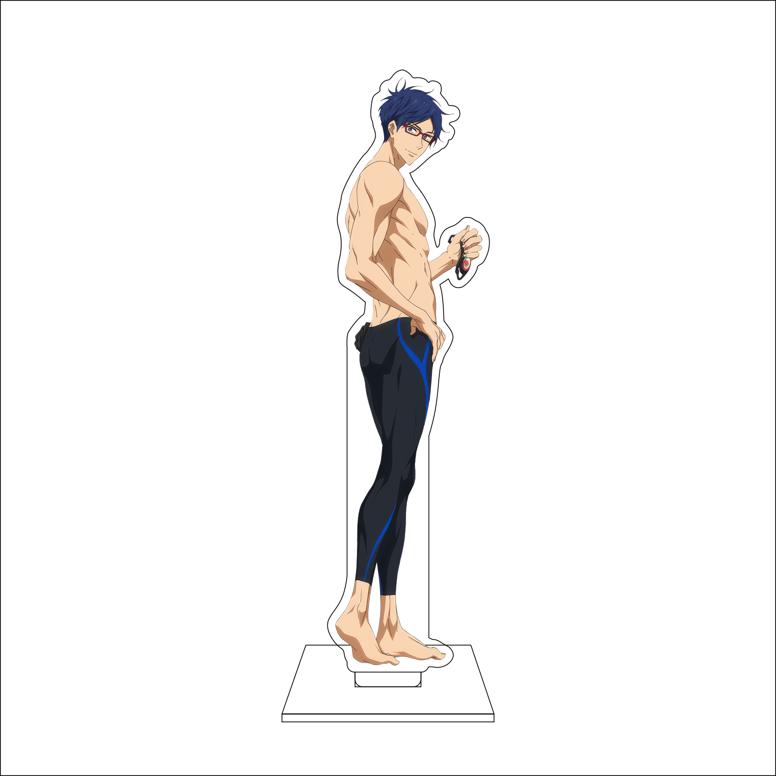 Anime Free! 16CM Suporte de Ac - Anime Cosplay Roleplay avaliação e preço