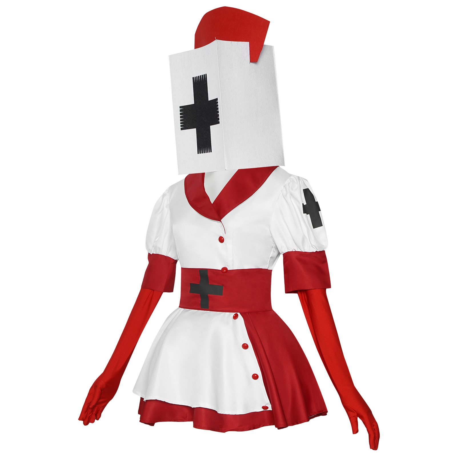 Fantasia Completa de Enfermeir - Anime Cosplay Nurse avaliação e preço