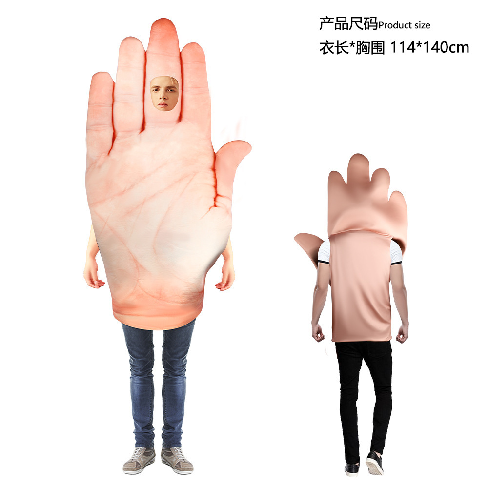 Traje de halloween cosplay mão - Anime Cosplay Outfit Ideas avaliação e preço