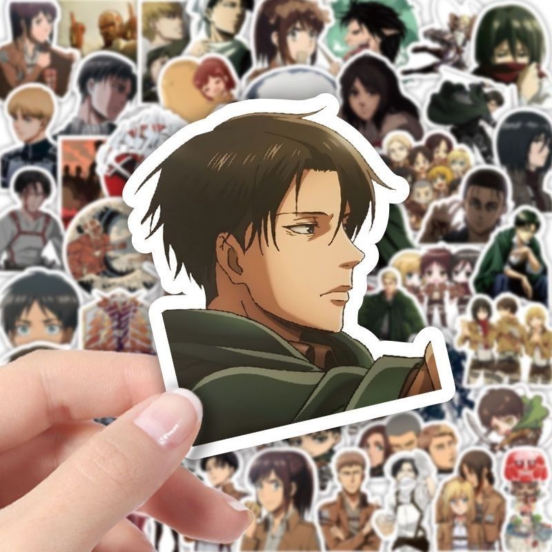 60 Adesivos de Anime Attack on - Anime Cosplay Roleplay avaliação e preço