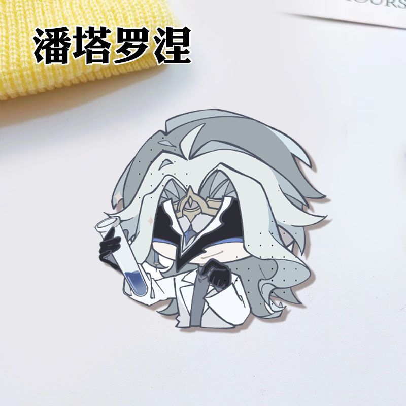 Broche de Acrílico Genshin Imp - Anime Cosplay Female Characters avaliação e preço