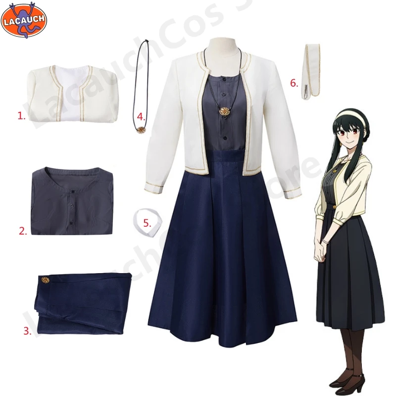 Fantasia Cosplay SPY x FAMILY  - Anime Cosplay Yor avaliação e preço