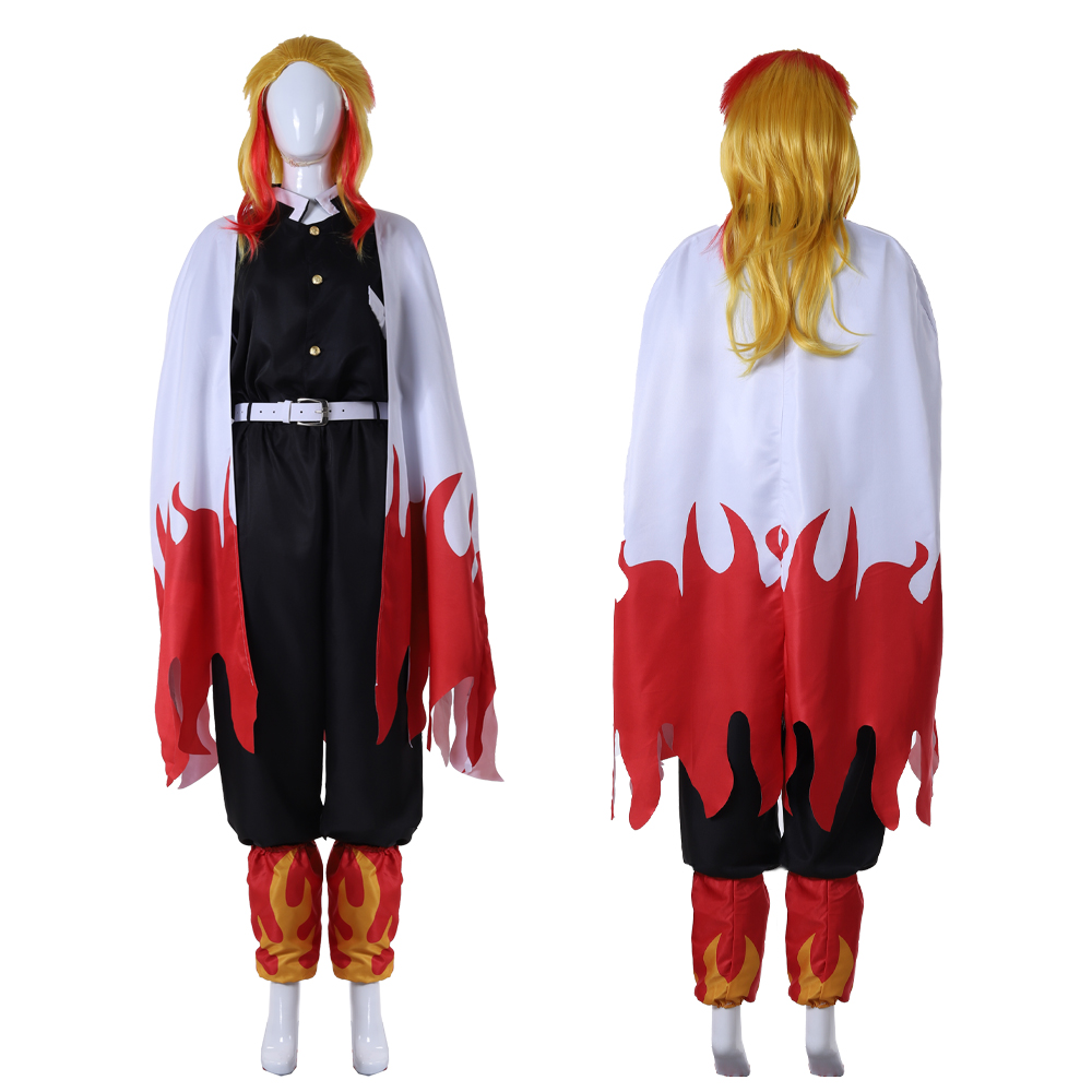 Chama hashira cosplay uniforme - Demon Slayer Haori avaliação e preço