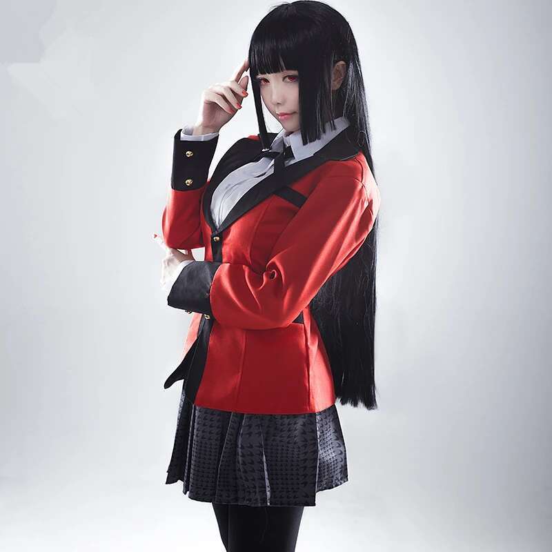 Anime kakegurui yumeko jabami  - Anime Cosplay Kakegurui avaliação e preço