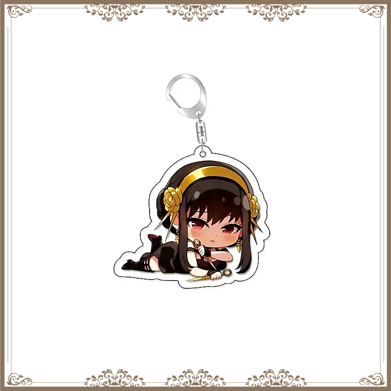 Chaveiro de Acrílico de Desenh - Anime Cosplay Yor avaliação e preço